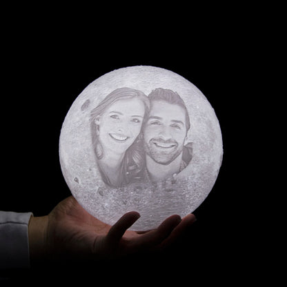Personalized 3D Printing Moon Lamp