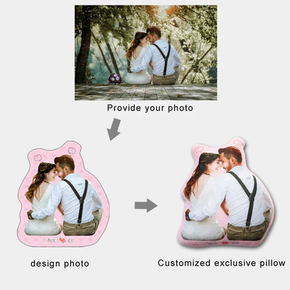 Personalized Photo  Humanoid Cushion